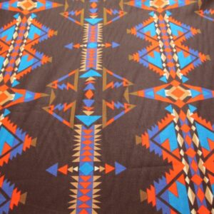 Black Southwest Indian Print