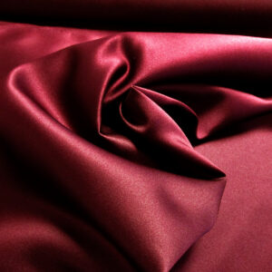 Burgundy Lamour Satin