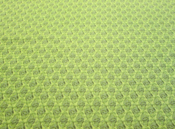 Kaleidoscope Green Cotton Quilting Fabric