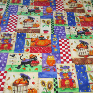 Treasures Halloween Harvest Fabric