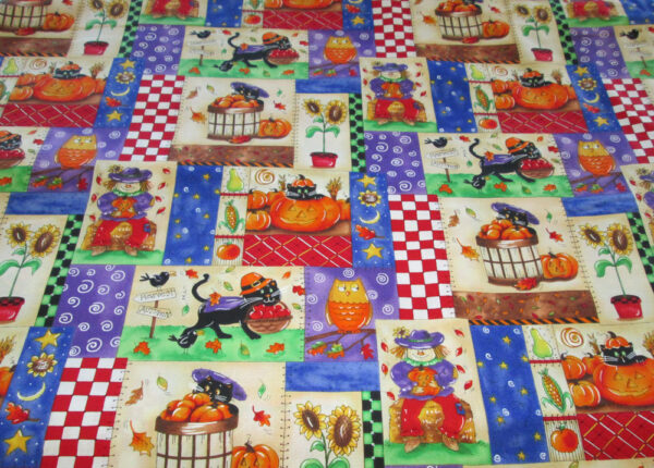 Treasures Halloween Harvest Fabric